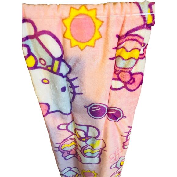 Hello kitty adorable ice cream  sunglasses throw 50 by 70 - Picture 6 of 6
